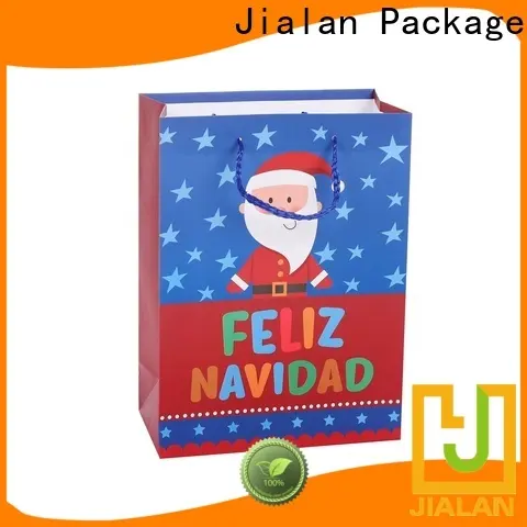 Jialan Emballez des sacs-cadeaux marron avec des poignées en usine pour emballer des cadeaux 1