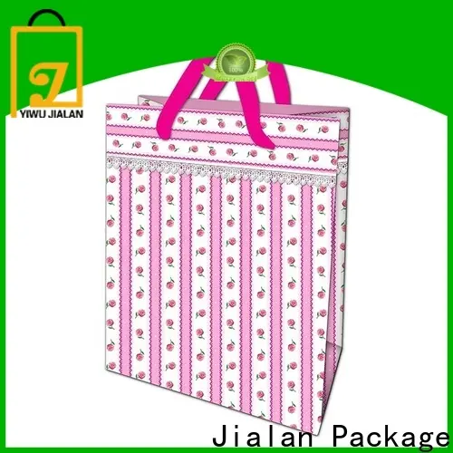 Jialan حزمة أكياس الهدايا الورقية الرائعة بالجملة للبيع لتغليف هدايا العيد 1