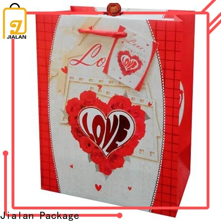 Jialan Package custom plain gift bags for sale for holiday gifts packing 1