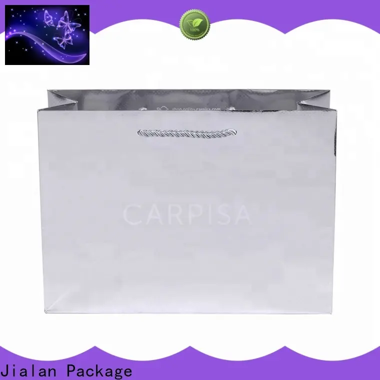 Jialan Paquete El último fabricante de bolsas de papel personalizadas para promoción. 1
