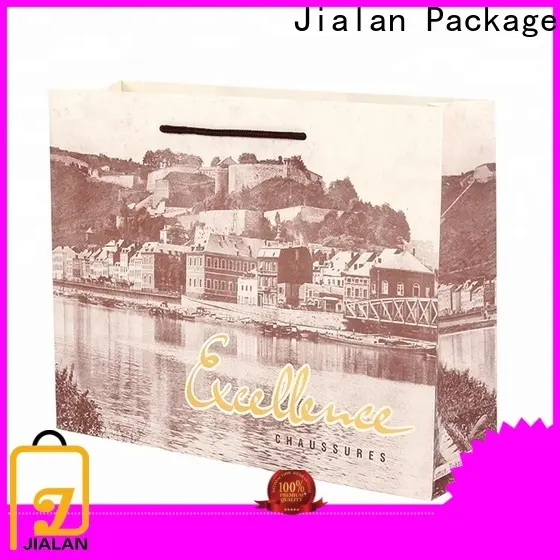 Jialan Emballage de sacs en papier avec logo pour la publicité 1
