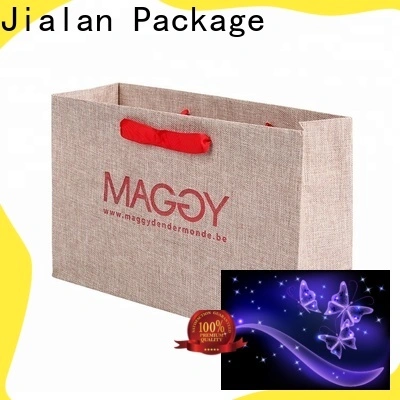 Jialan Fournisseur de conception de logo de sac en papier personnalisé pour la promotion 1