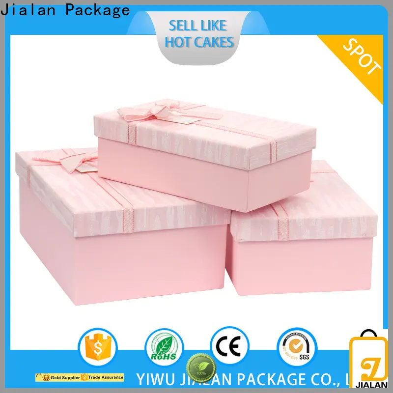Jialan Paquete Proveedor de cajas de regalo decorativas a granel 1
