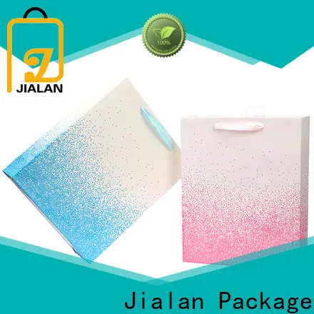 Jialan شركة تغليف أكياس الهدايا الورقية السائبة بالجملة لتغليف هدايا العيد 1