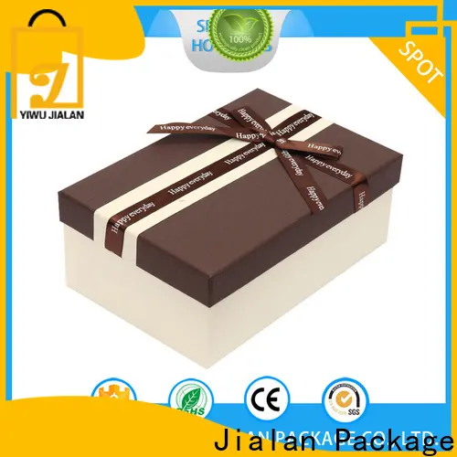 Jialan Fournisseur de boîte-cadeau en papier de qualité pour emballer des cadeaux 1