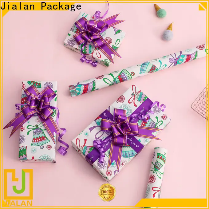 Jialan Prezzo di fabbrica dei produttori di carta regalo per pacchetti per regali di festa 1