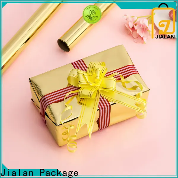 Jialan تكلفة حزمة المناديل الورقية الذهبية لهدايا العيد 1