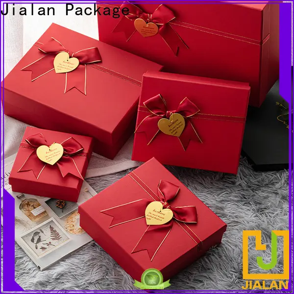 Jialan Dernière fabrication de coffrets cadeaux avec une entreprise de papier pour emballer des cadeaux 1