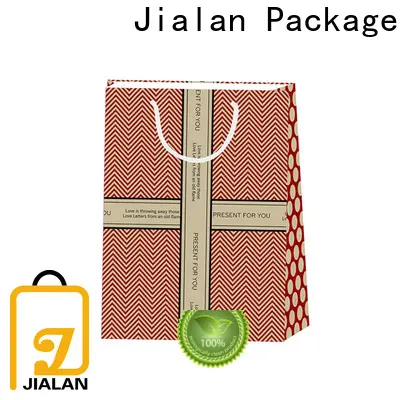 Jialan Fábrica de bolsas de papel pequeñas para empaquetar regalos. 1