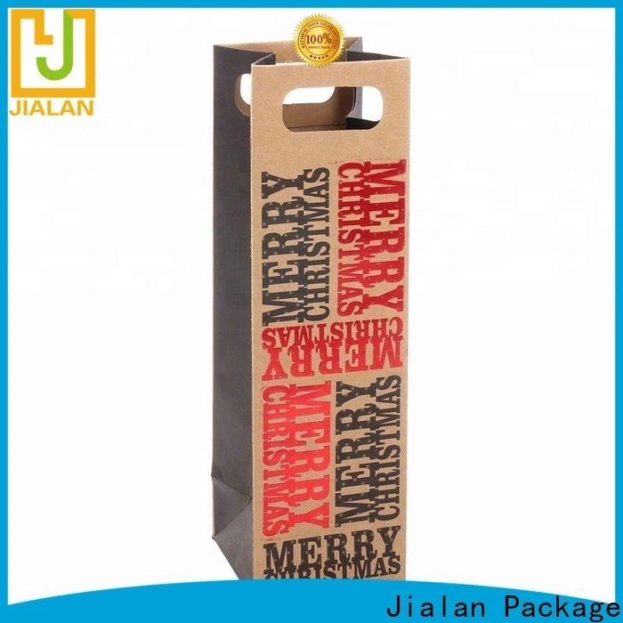 Jialan Paquete Proveedor de bolsas de papel para botellas de vino a granel 1