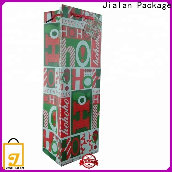 Jialan Fournisseur de sacs cadeaux de vin noir en vrac 1