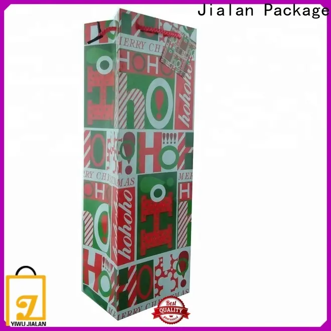 Jialan Fournisseur de sacs cadeaux de vin noir en vrac 1