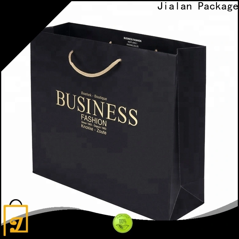 Jialan Emballage de sacs en papier de marque en gros pour la promotion 1