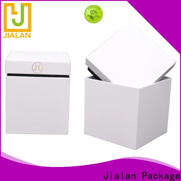 Jialan Paquete Comprar cajas de regalo blancas al por mayor para joyerías. 1
