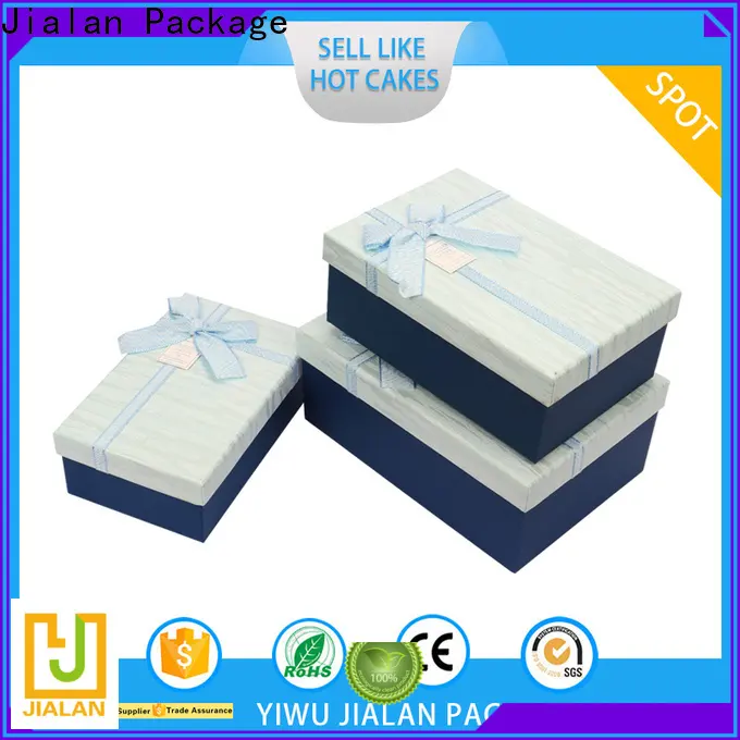 Jialan حزمة شراء علب الهدايا المزخرفة بالجملة لتغليف الهدايا 1