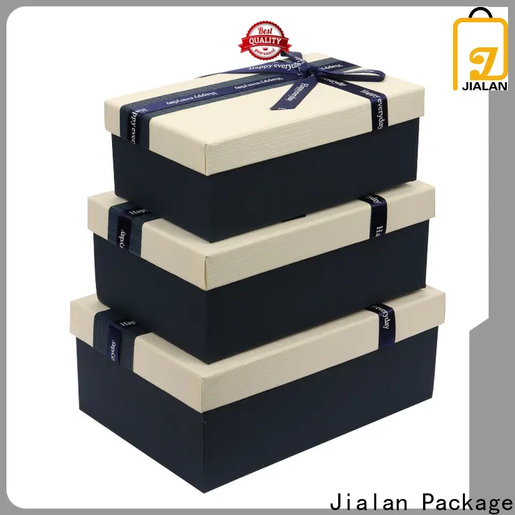 Jialan حزمة مصنع صندوق ورقي احترافي لحفل الزفاف 1