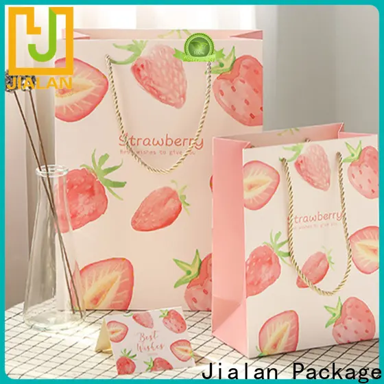 Jialan Fournisseur de sacs en papier brun pour emballer des cadeaux d'anniversaire 1