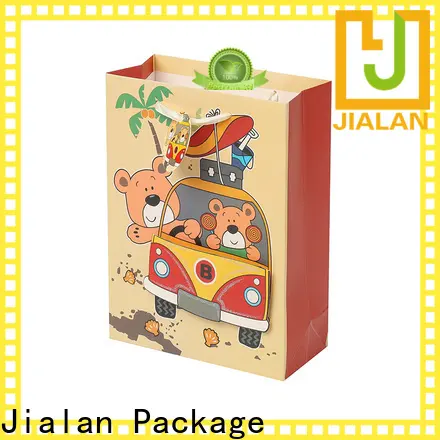 Jialan Paquete de bolsas de regalo de color rosa para regalos de niños. 1