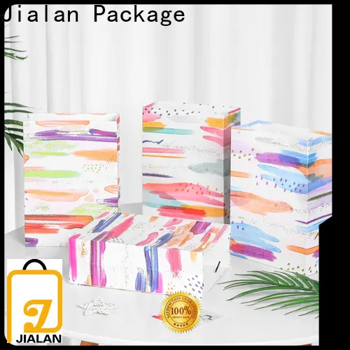 Jialan Paquet de sacs de fête en papier brun 1
