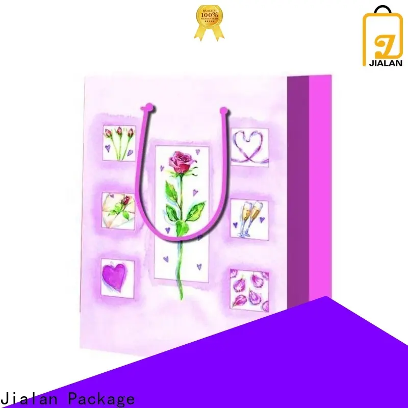 Jialan حزمة إمدادات أكياس الورق البني لتغليف الهدايا 1