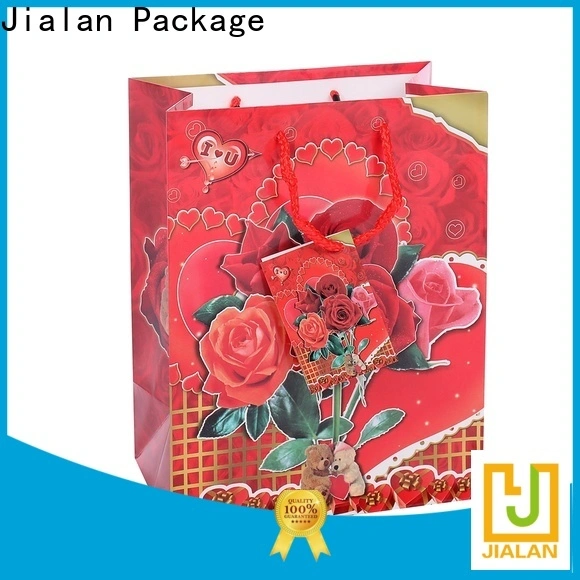 Jialan Emballage de sacs-cadeaux imprimés personnalisés à vendre 1