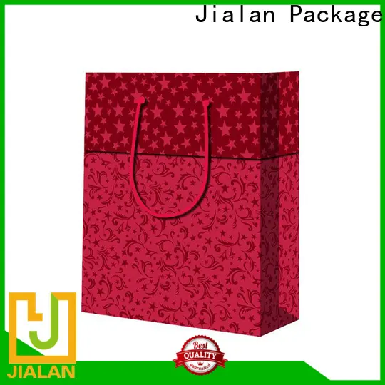Jialan Paquete de suministro de bolsas de papel reciclado para embalaje de regalos navideños. 1