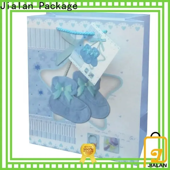 Jialan Paquete de empresa económica de bolsas de regalo al por mayor para embalaje de regalo. 1