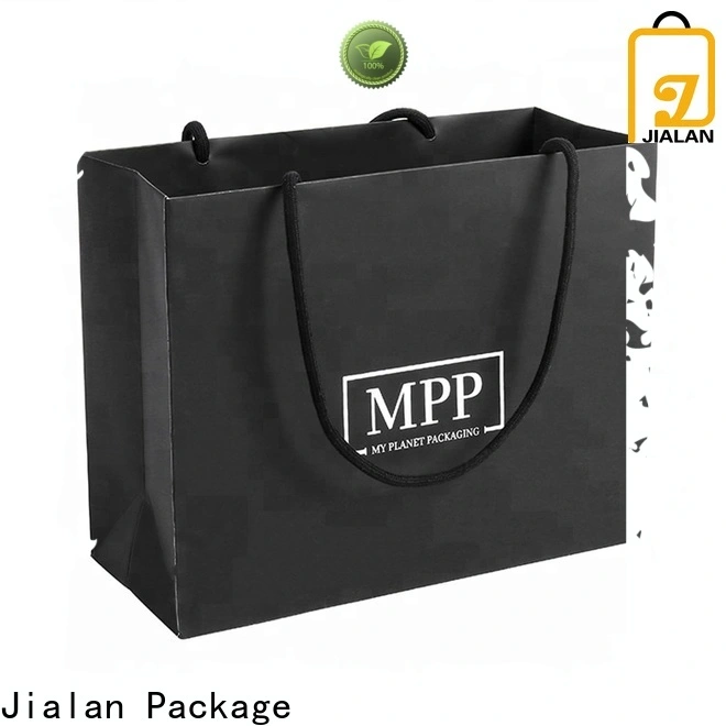 Jialan Pacchetto Fornitura di sacchetti di carta con stampa personalizzata personalizzata per la promozione 1