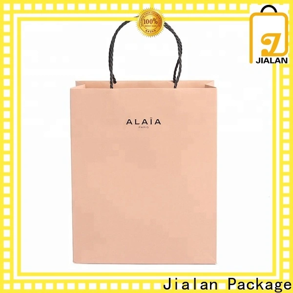 Jialan Paquete Proveedor de bolsas de papel personalizadas para publicidad. 1