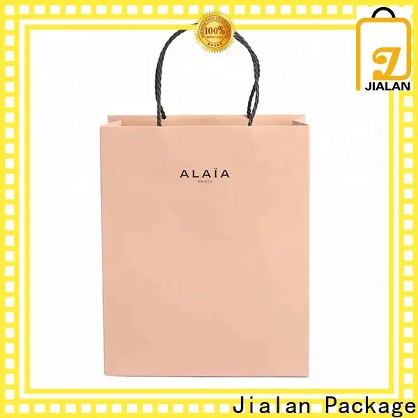 Jialan Paquete Proveedor de bolsas de papel personalizadas para publicidad. 1