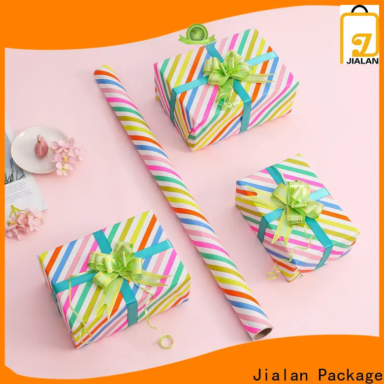 Jialan Package Bulk animal wrapping paper price for gift package 1
