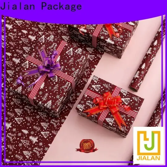 Jialan Package High-quality custom wrapping paper rolls wholesale for packing gifts 1