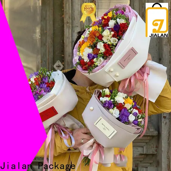 Jialan حزمة أعلى الشركة المصنعة للمناديل الورقية البيضاء لمتاجر الهدايا 1