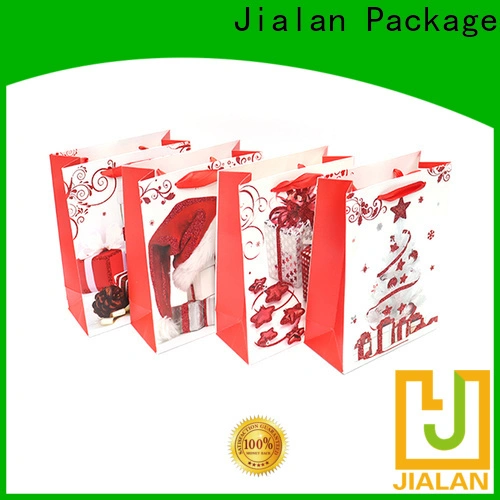 Jialan Упаковка розовых подарочных пакетов на продажу к празднику 1