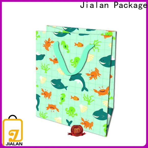 Jialan حزمة أكياس الهدايا الورقية بائع الجملة لتغليف الهدايا 1