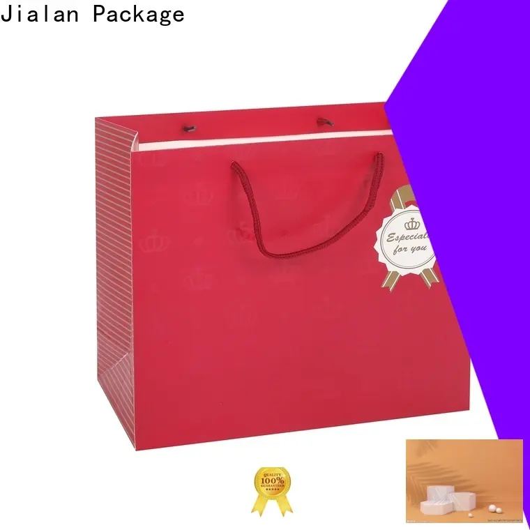 Jialan حزمة أفضل الأسعار أكياس النبيذ الورقية المورد بالجملة 1