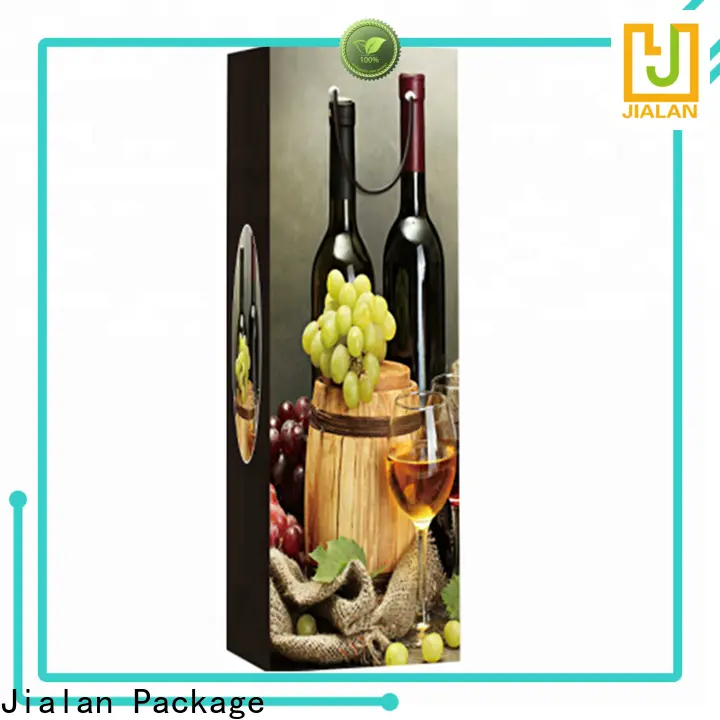 personalised kraft wine bags company for wine stores 1
