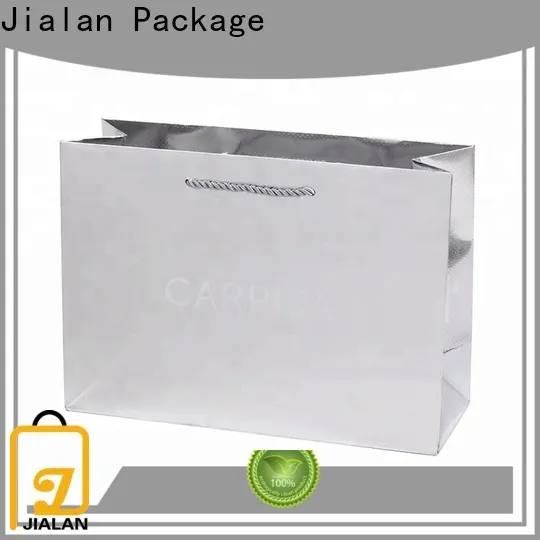 Jialan حزمة أفكار تصميم الأكياس الورقية عالية الجودة لتغليف البضائع 1