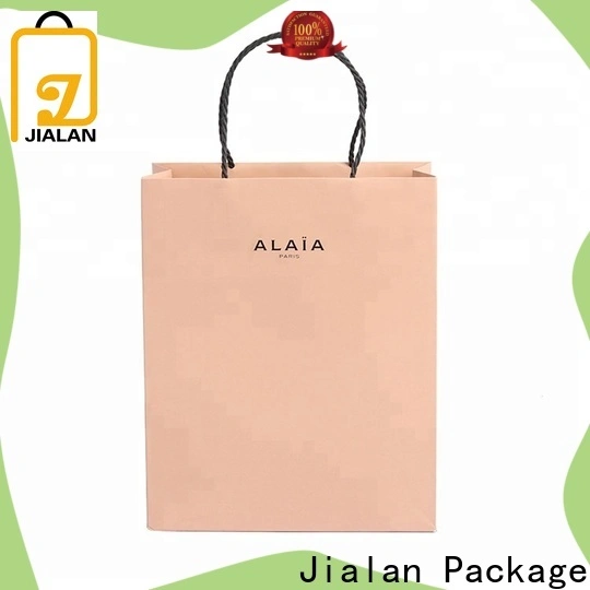 Jialan Usine de sacs en papier blanc imprimés pour la publicité 1
