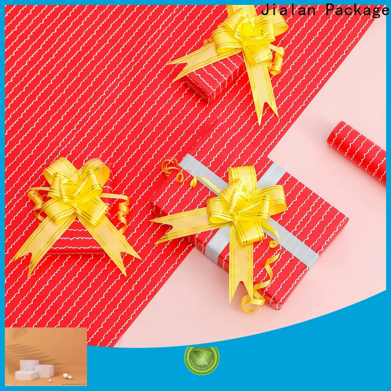 Jialan Pacchetto La migliore fornitura di carta da regalo personalizzata per pacchetti regalo 1