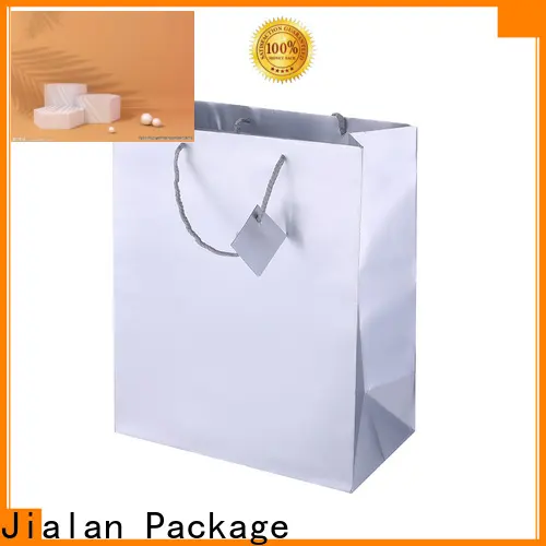 Jialan Package holographic paper bag vendor for daily shopping 1