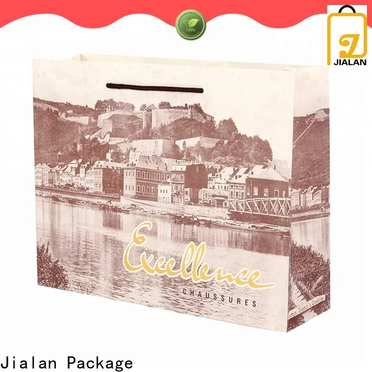 Jialan Package Bulk buy promotional paper bags vendor for advertising 1