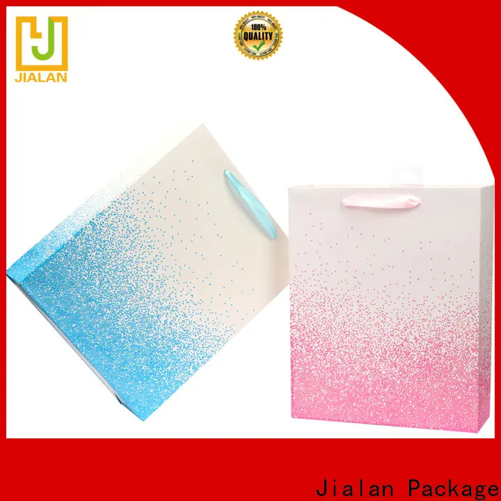 Jialan Pacchetto Fornitura di sacchetti regalo in carta personalizzati per l'imballaggio dei regali delle feste 1