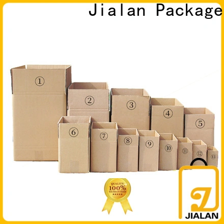 Jialan تسليم الطرود علبة كرتون المورد للشحن 1