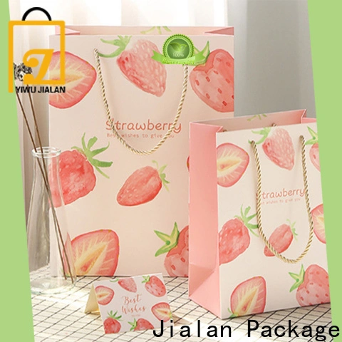 Jialan Package paper bags with handles vendor for packing birthday gifts 1