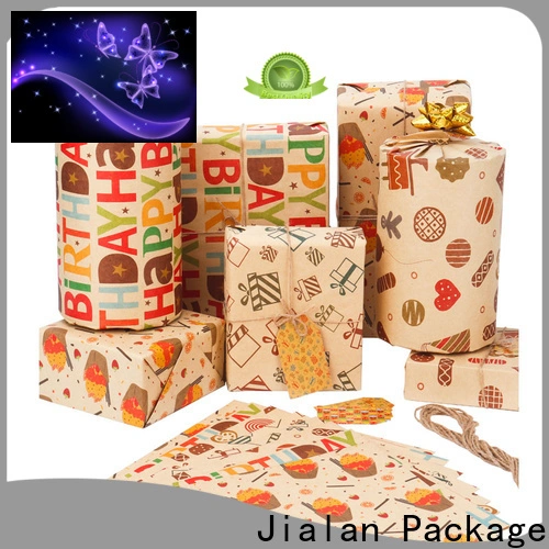 Jialan Paquete Compra a granel de papel de regalo navideño a la venta para regalos de cumpleaños1 1