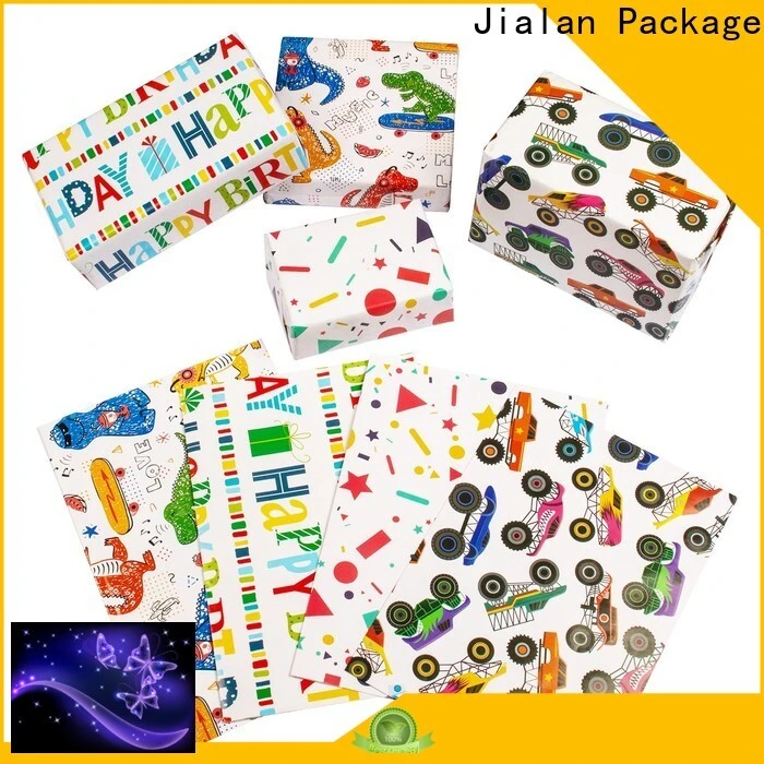 Jialan Entreprise de papier d'emballage personnalisé pour emballage cadeau 1
