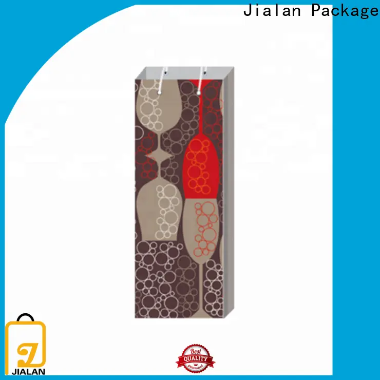Jialan Package Customized christmas bottle bags factory for supermarket 1