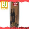 Jialan حزمة مصنع أكياس النبيذ ورقة مخصصة للسوبر ماركت 1