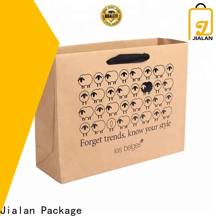 Jialan Paquete Compra a granel proveedor de ideas de diseño de bolsas para embalaje de mercancías. 1